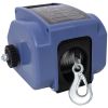 12v 2000lbs Trailer Winch,Reversible Electric Winch,for Boats up to 5000 lbs,Galvanized Wire Rope,with extra pulley hook, Rapid Mount