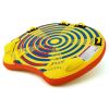 1 or 2 Person Inflatable Towable Tube for Boating with Quick Connector