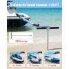Sand Anchor, 36 in Stainless Steel Beach Anchor, Screw in Sand Boat Anchors with Spiral Blade, Shallow Water Boat Auger Anchors