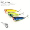 Lot 30 pcs Kinds of Fish Fishing Lures Crankbaits Hooks Minnow Baits Tackle