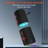 Cyboris S11 2 in 1 Magnetic Dual Splittable Bluetooth Speaker, IPX6 Waterproof Split Portable Wireless Speaker with 20W Loud Stereo Sound