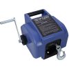 12v 3500lbs Trailer Winch,Reversible Electric Winch, for Boats up to 5000 lbs.Galvanized Wire Rope,with extra pulley hook,power in and power out