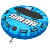Towable Tubes for Boating, 3-Rider Inflatable Boat Tubes and Towables, 510lbs Capacity Water Sport Tube for Boat to Pull - with Anti-Slip Pad
