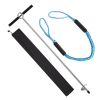 Sand Anchor, 36 in Stainless Steel Beach Anchor, Screw in Sand Boat Anchors with Spiral Blade, Shallow Water Boat Auger Anchors