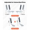Boat Trailer Guides, 18.5 in/20.5 in Height Adjustable Trailers Guide, 2PCS Thickened High-Duty Steel Trailer Guide-Ons with Smooth Roller Guidance
