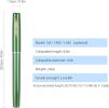 Fishing Rod Reel Combo Mini Pen Fishing Pole Kit Telescopic Fishing Rod Spinning Reel Combo Kit