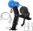 Adjustable Boat Trailer Winch Post with Roller
